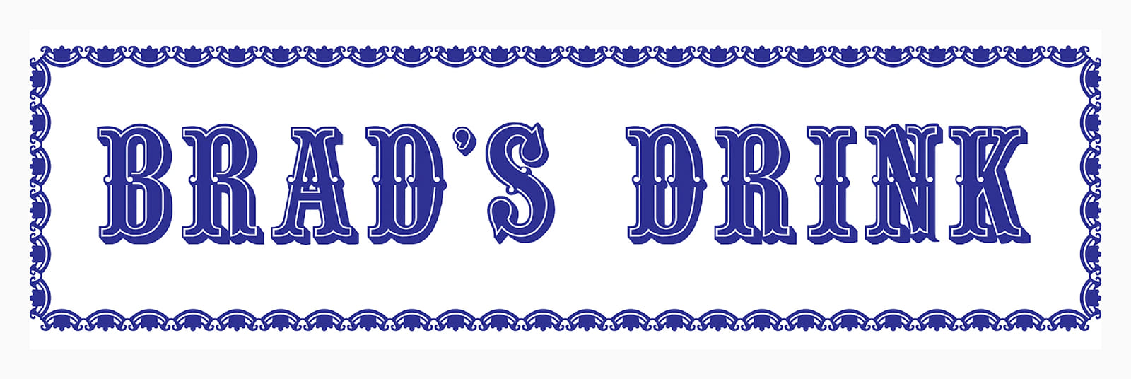 Первый логотип компании Brad’s Drink Дизайн логотипа компании Brad’s Drink