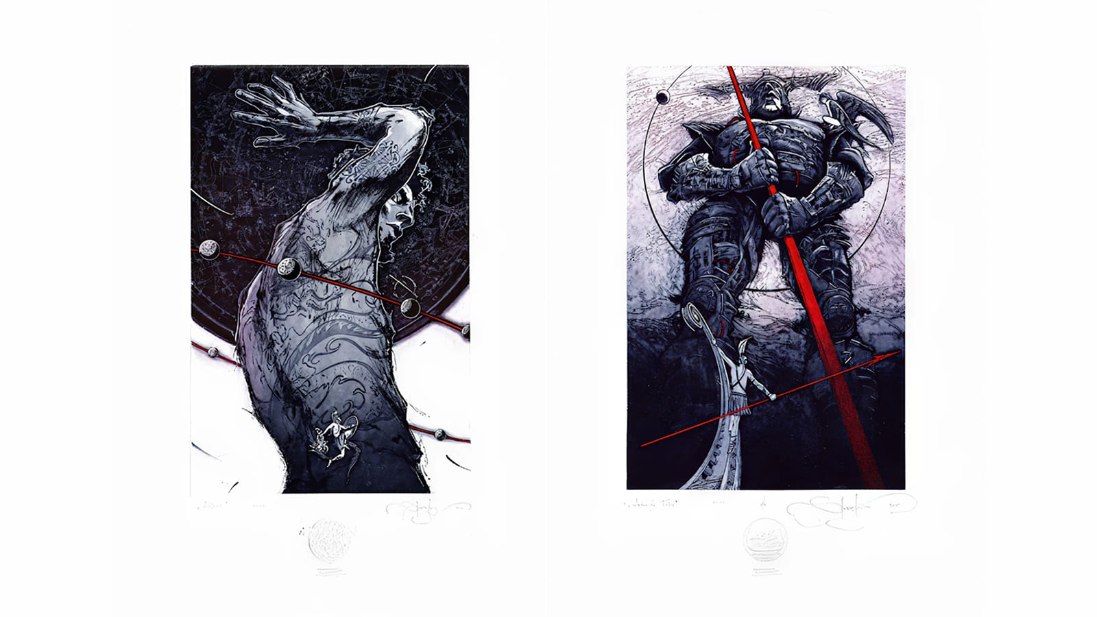 Дизайн работ современного художника Федора Шурмелева