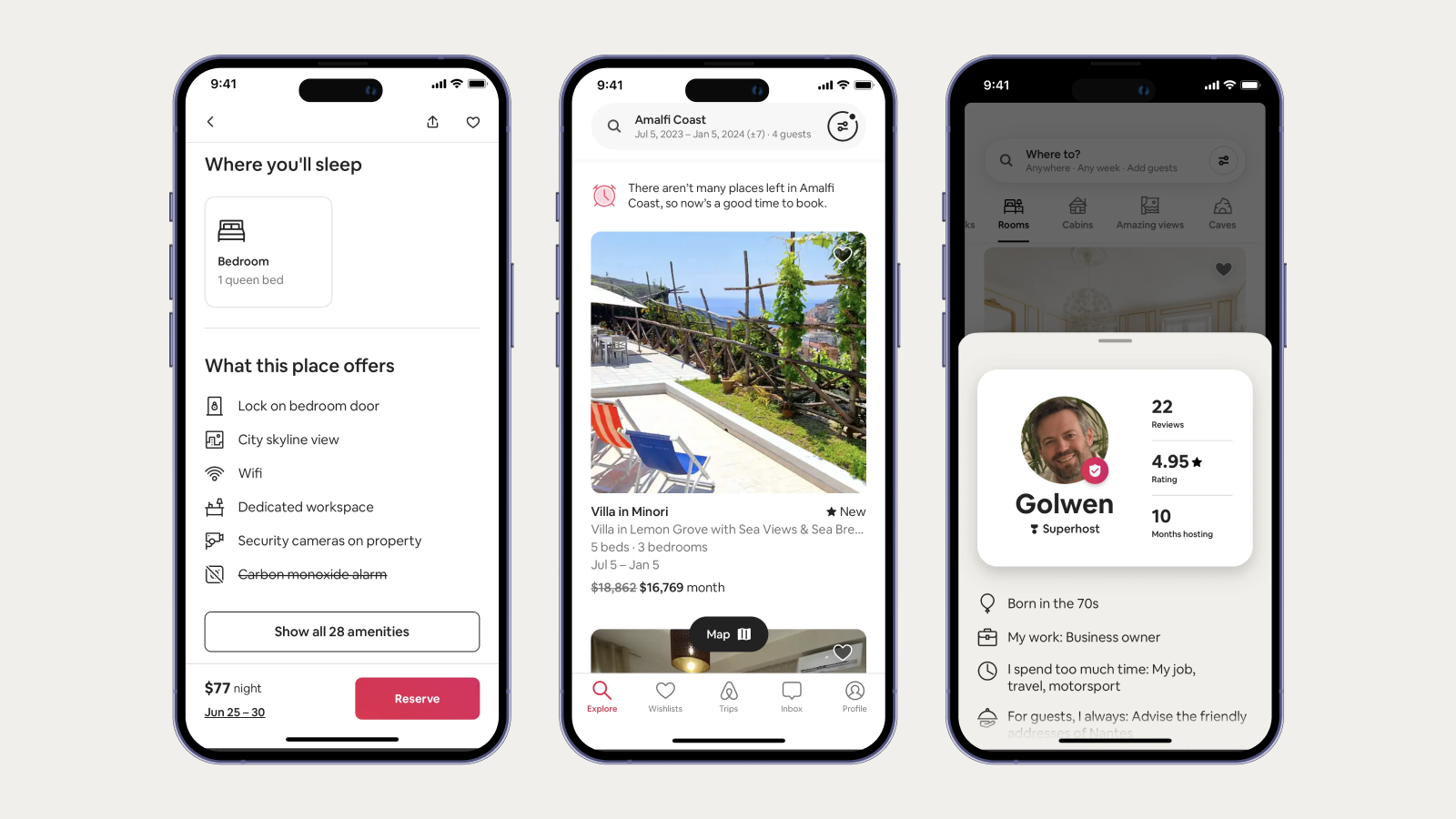Эвристика №9 в приложении Airbnb Пример девятой эвристики в приложении Airbnb