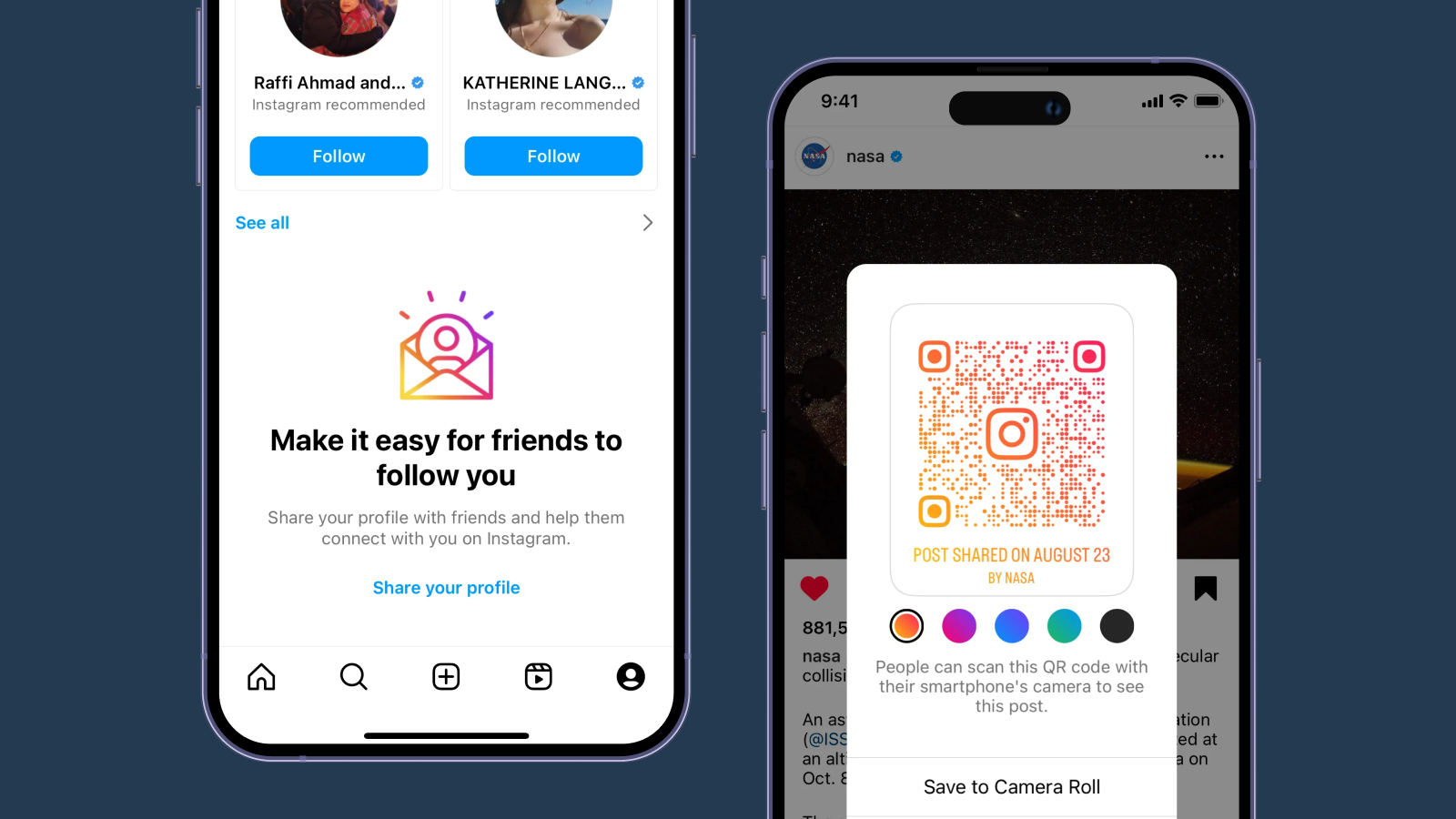 Знакомый градиент в интерфейсе Instagram Фирменные градиент в приложении Instagram