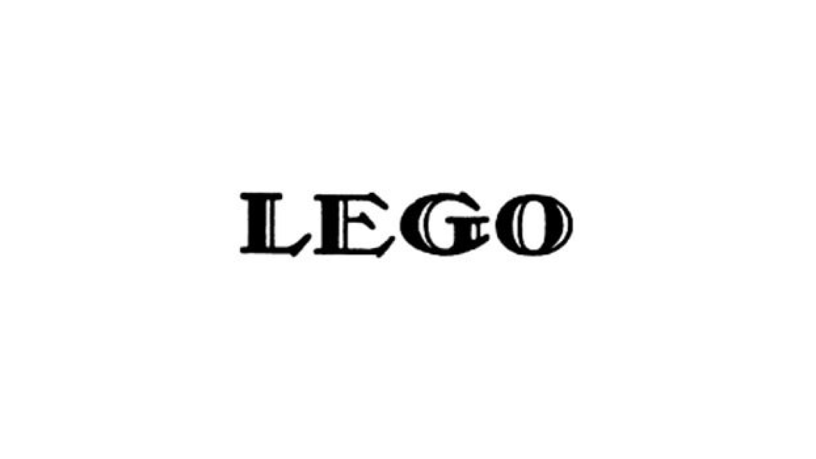 Первый логотип Lego Дизайн первого логотипа Lego