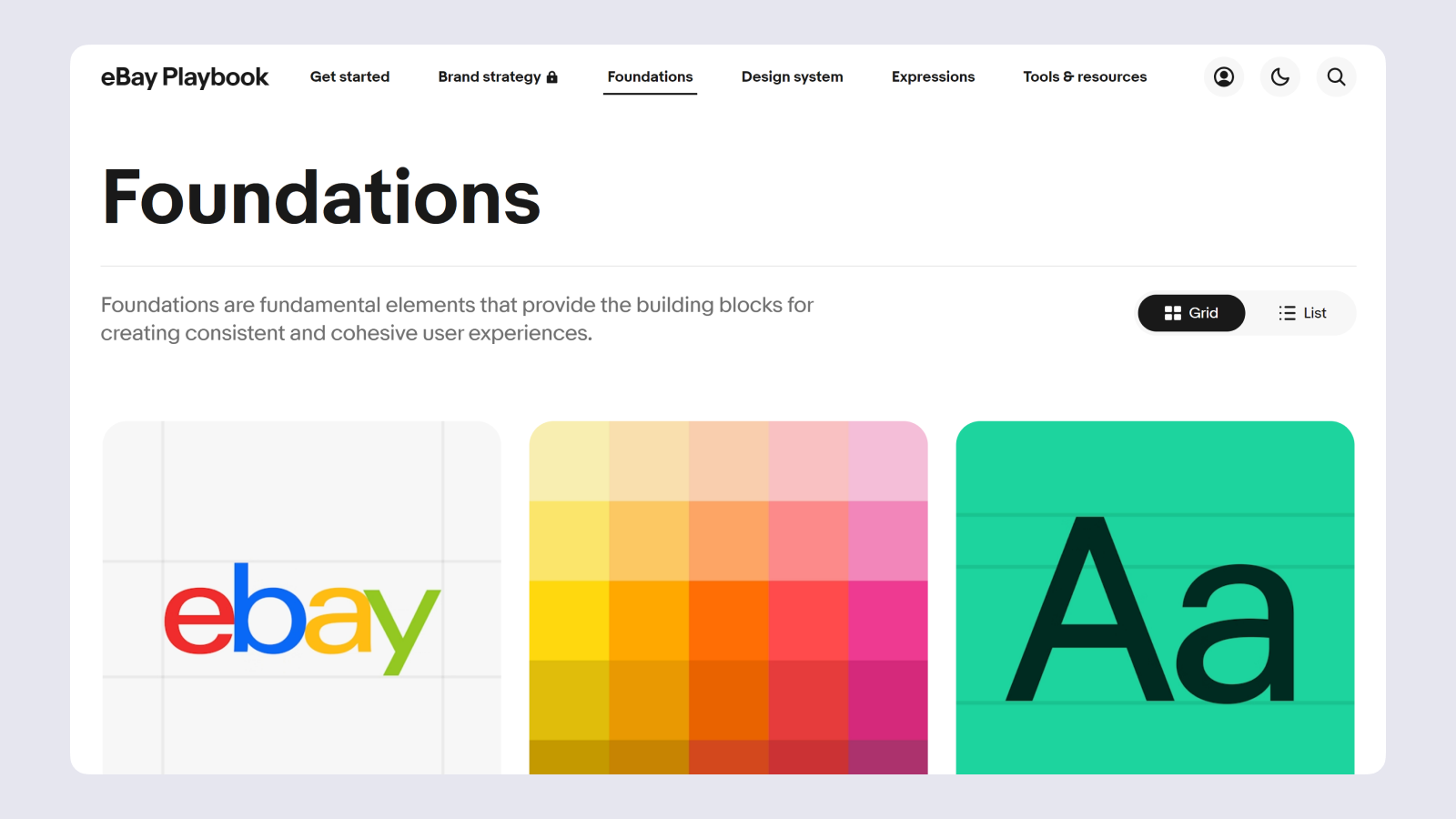 Новая дизайн-система от eBay