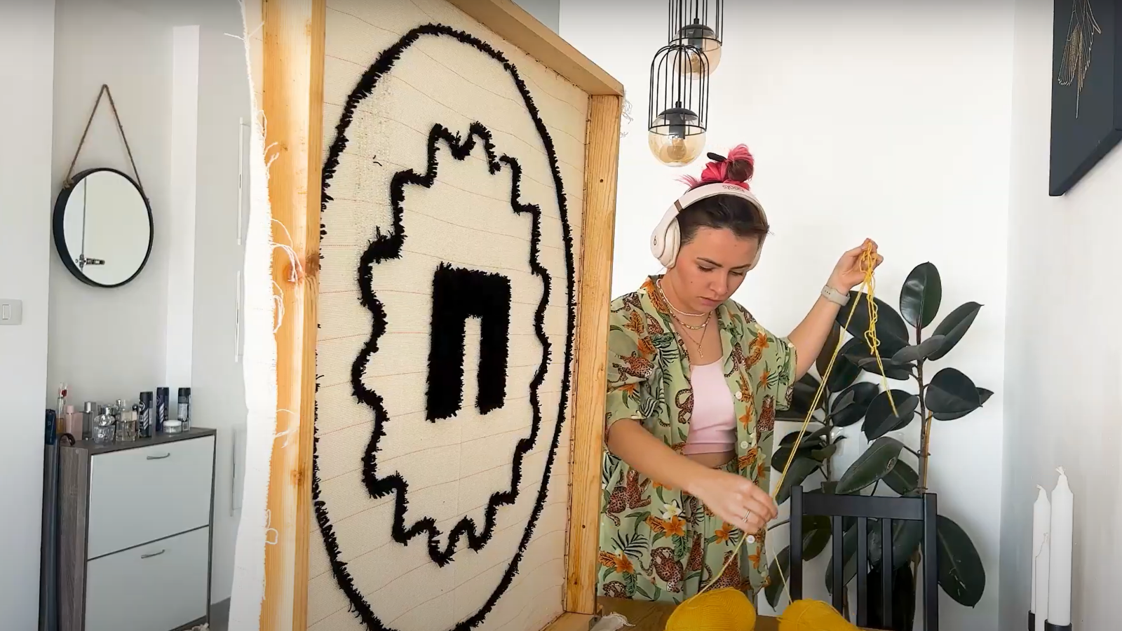 Ковер с лого Академии Ковер с логотипом Пижамной Академии