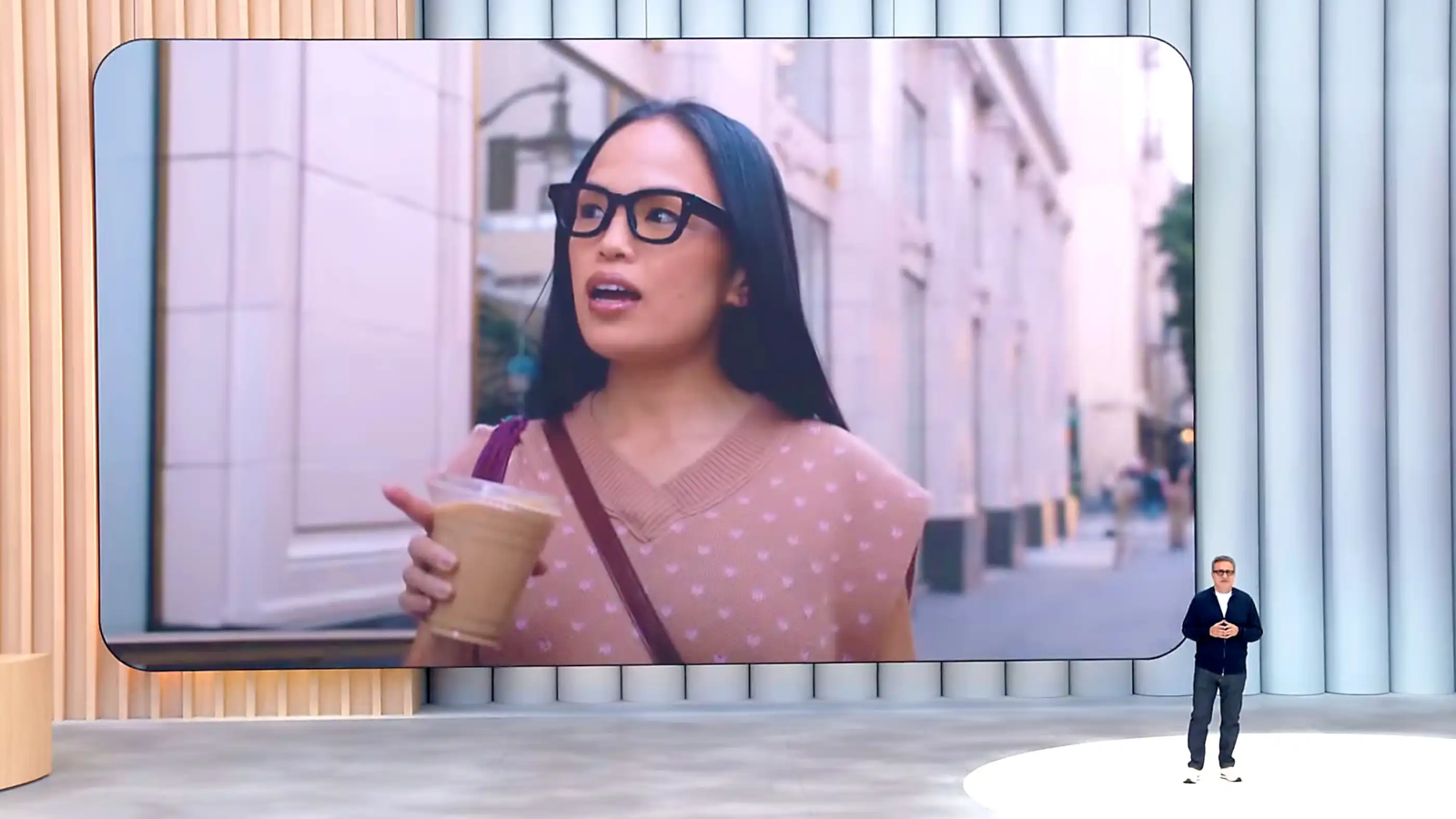 Изображение умных очков от Google с поддержкой Gemini