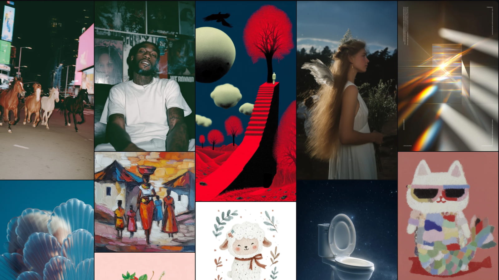 Галерея генераций пользователей Midjourney Пример изображений, которые пользователи создают с помощью Midjourney